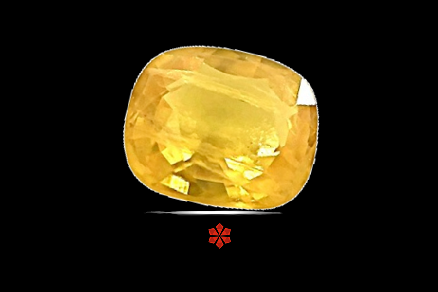 Yellow Sapphire (Pushparag) 7x6 MM 1.33 carats