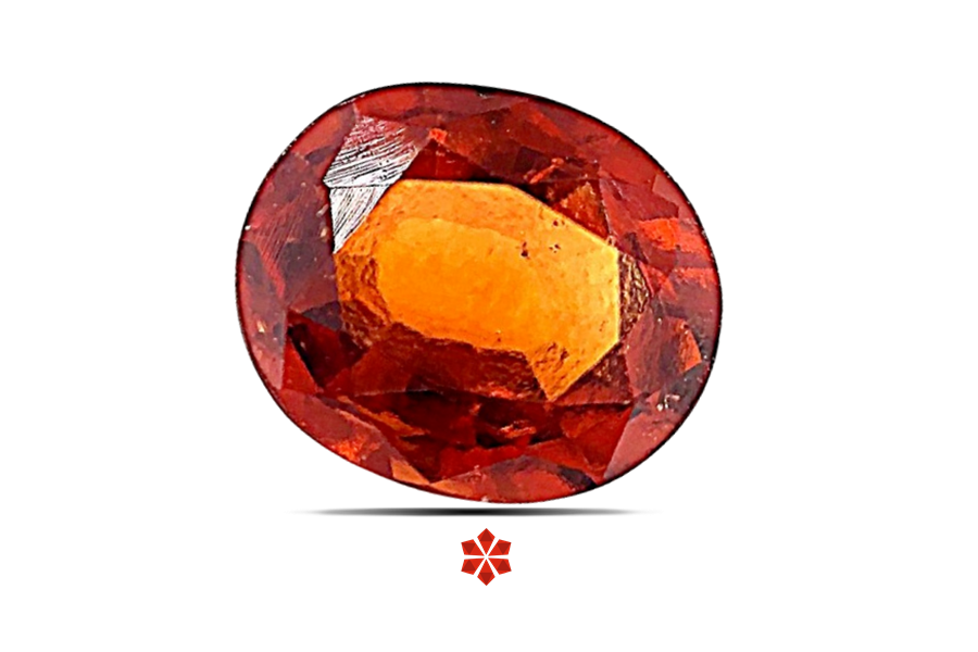 Hessonite (Gomed) 9x8 MM 2.48 carats