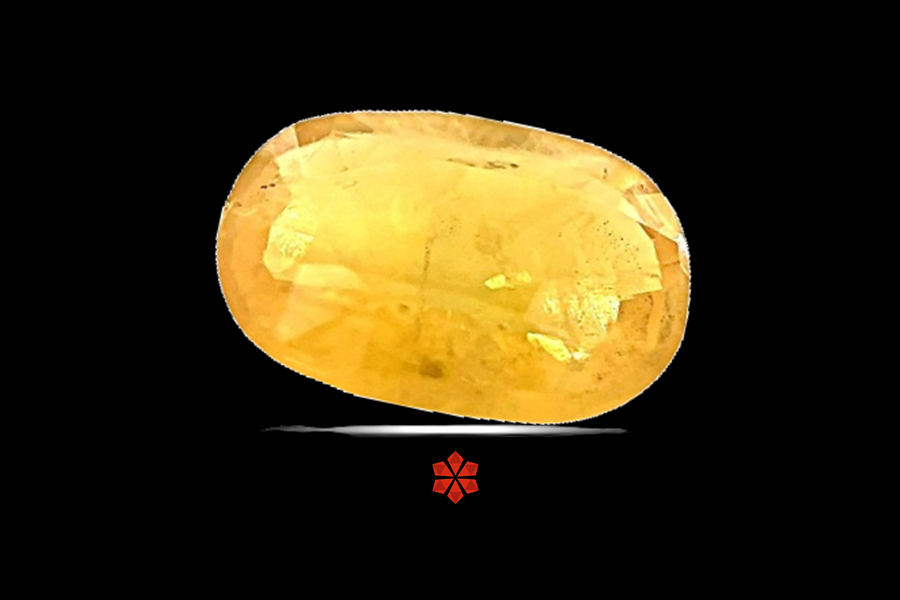 Yellow Sapphire (Pushparag) 11x7 MM 3.34 carats