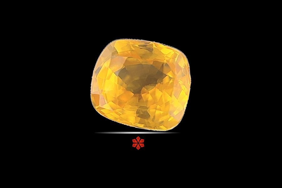 Yellow Sapphire (Pushparag) 7x7 MM 1.98 carats