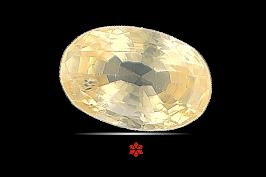 Yellow Sapphire (Pushparag) 8x5 MM 1.71 carats