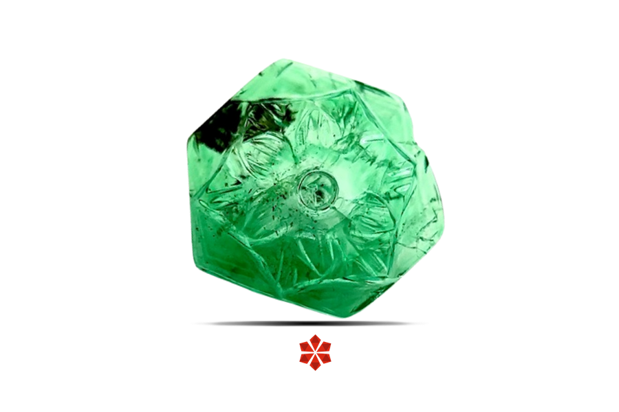 Emerald (Maragadham) 11x10 MM 3.08 carats