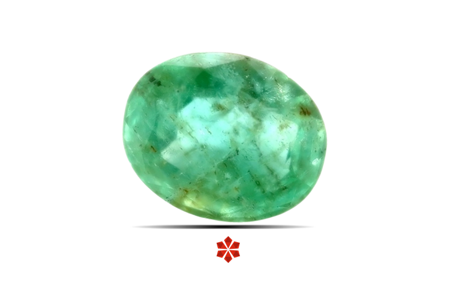 Emerald (Maragadham) 12x10 MM 5.42 carats