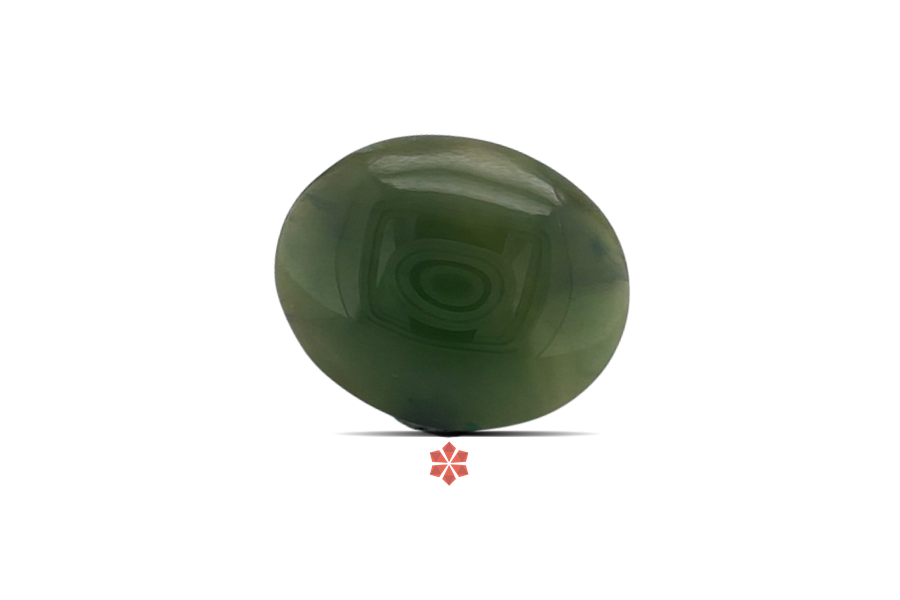 Jade 12x10 MM 3.45 carats