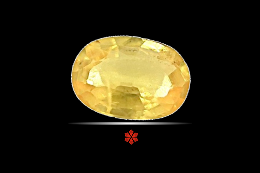 Yellow Sapphire (Pushparag) 7x5 MM 1.01 carats