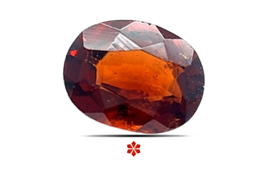 Hessonite (Gomed) 7x5 MM 0.95 carats