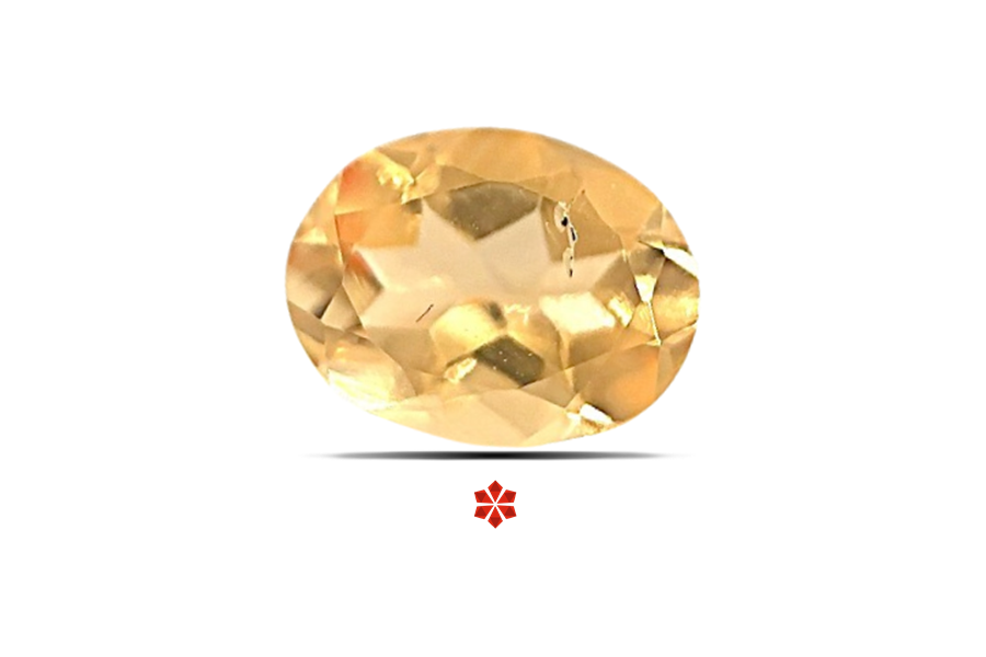 Citrine 9x7 MM 1.55 carats