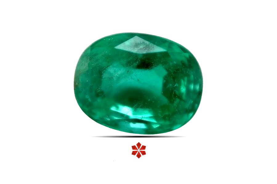 Emerald (Maragadham) 11x9 MM 4.4 carats