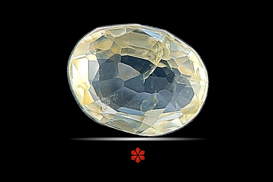 Yellow Sapphire (Pushparag) 6x5 MM 0.87 carats