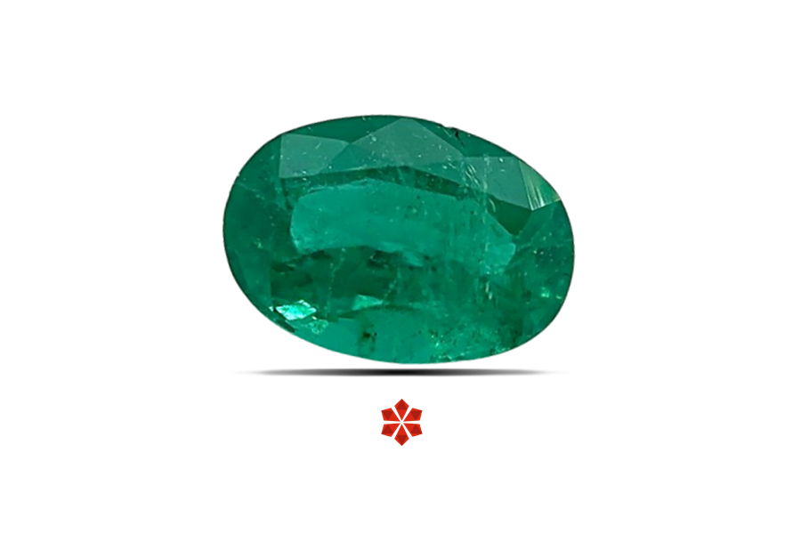 Emerald (Maragadham) 7x5 MM 0.82 carats