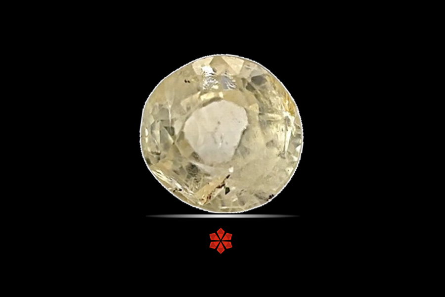 Yellow Sapphire (Pushparag) 7x7 MM 2 carats