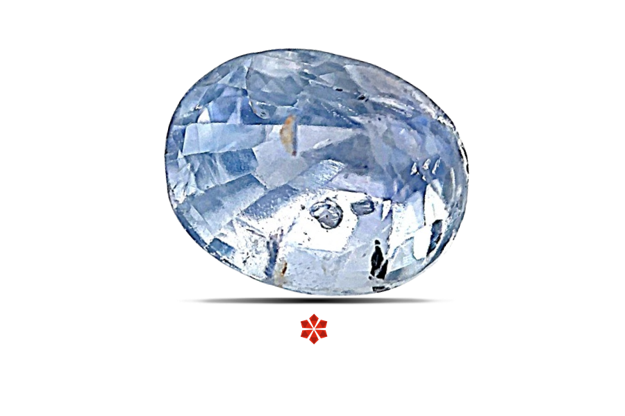 Blue Sapphire (Neelam) 9x7 MM 3.08 carats