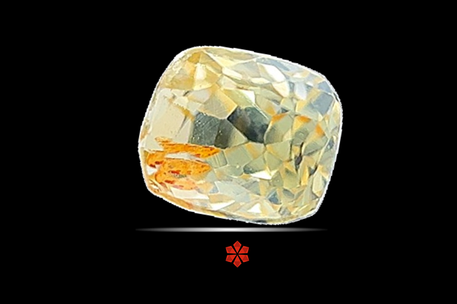 Yellow Sapphire (Pushparag) 5x4 MM 0.64 carats