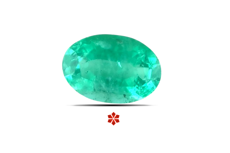 Emerald (Maragadham) 7x5 MM 0.62 carats