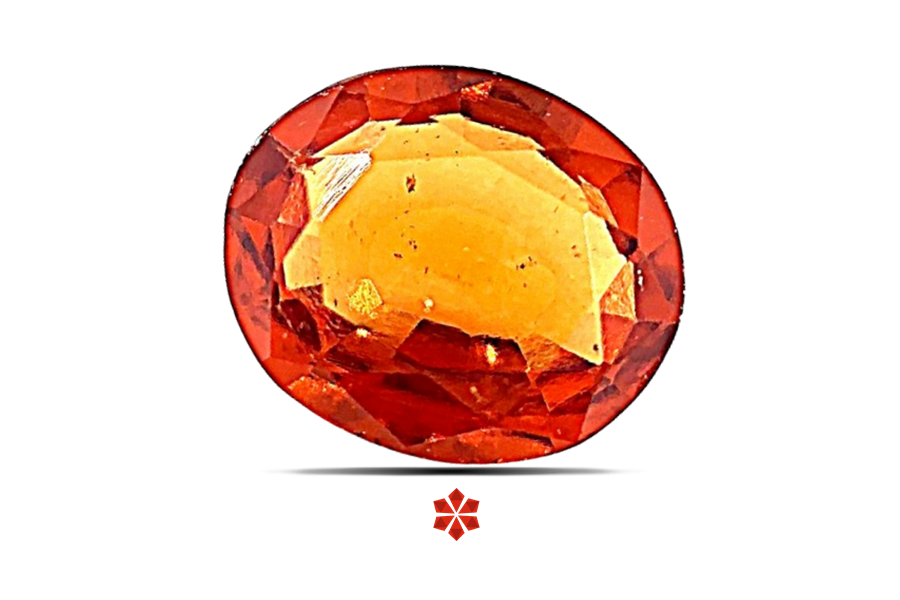 Hessonite (Gomed) 9x8 MM 2.08 carats