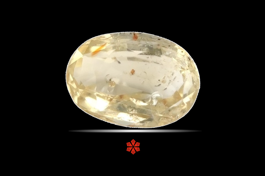 Yellow Sapphire (Pushparag) 9x6 MM 2.65 carats