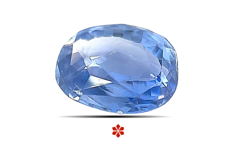 Blue Sapphire (Neelam) 9x7 MM 2.42 carats