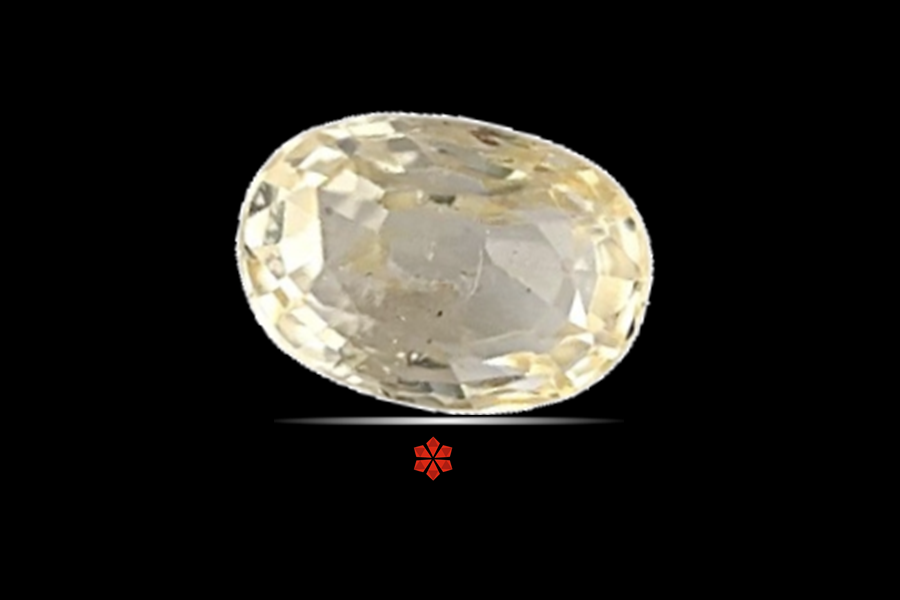Yellow Sapphire (Pushparag) 7x5 MM 1.21 carats