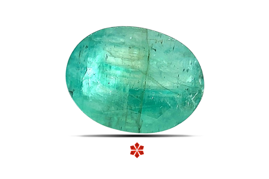 Emerald (Maragadham) 12x9 MM 3.94 carats