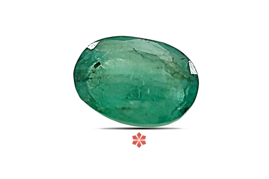 Emerald (Maragadham) 7x5 MM 0.75 carats