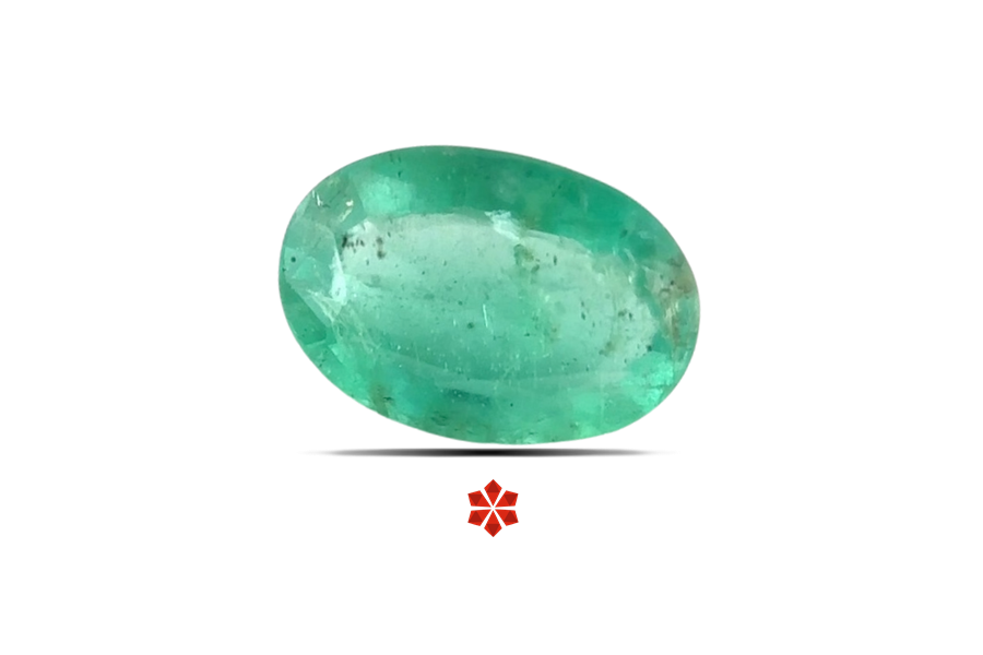 Emerald (Maragadham) 7x5 MM 0.66 carats