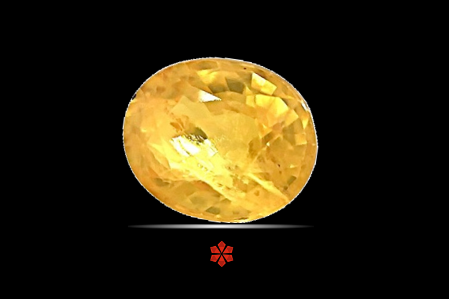 Yellow Sapphire (Pushparag) 7x6 MM 1.68 carats