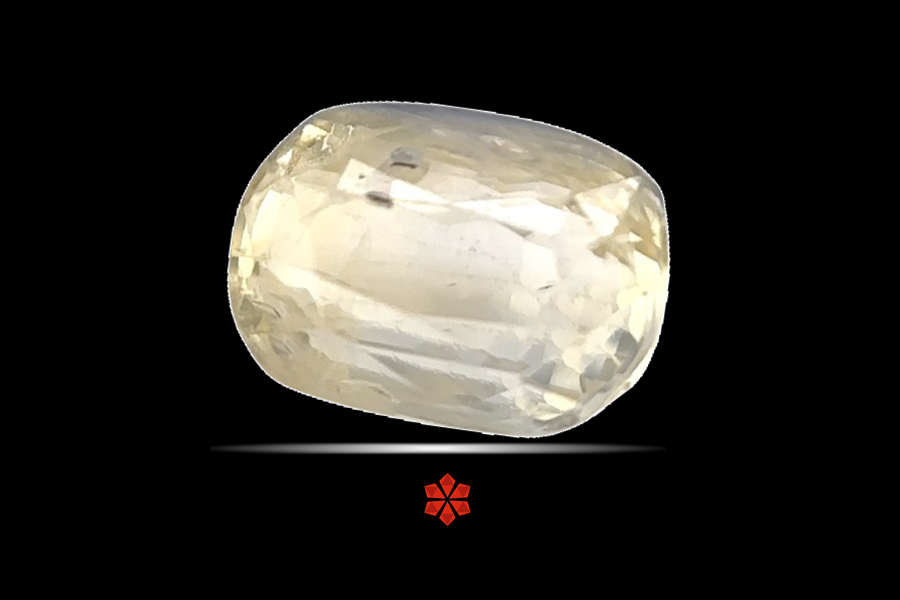 Yellow Sapphire (Pushparag) 8x6 MM 3 carats