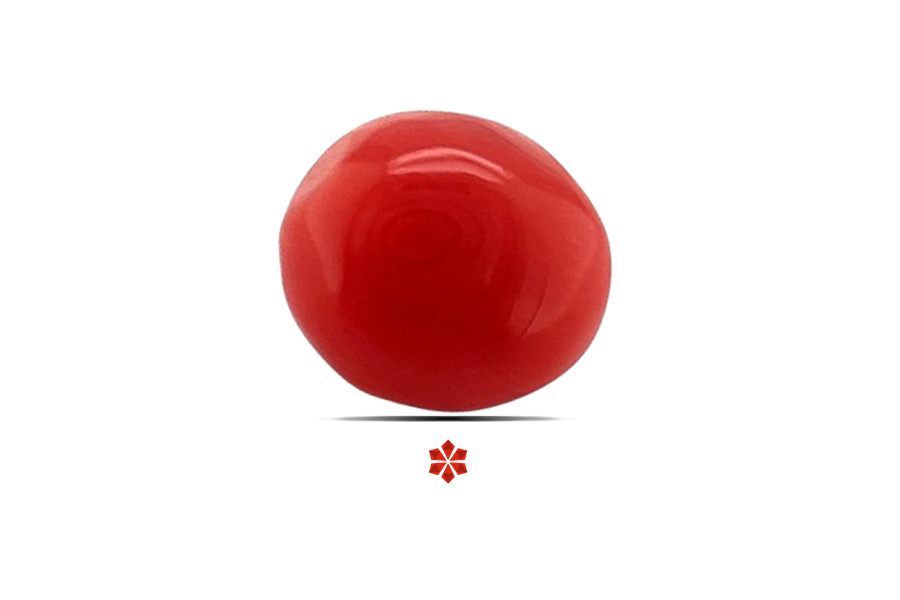Red Coral 7x7 MM 1.69 carats
