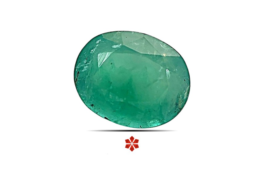 Emerald (Maragadham) 9x8 MM 2.27 carats