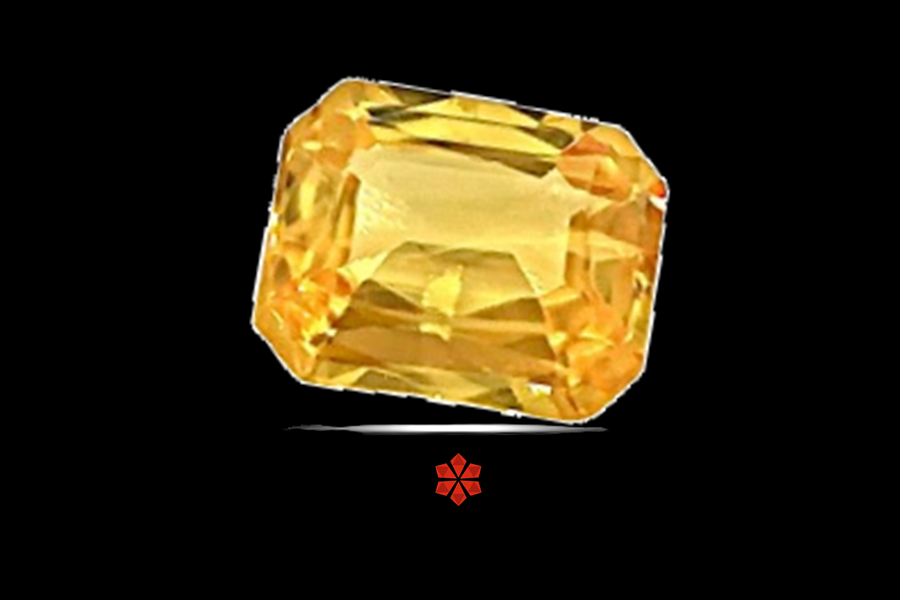 Yellow Sapphire (Pushparag) 6x5 MM 0.62 carats
