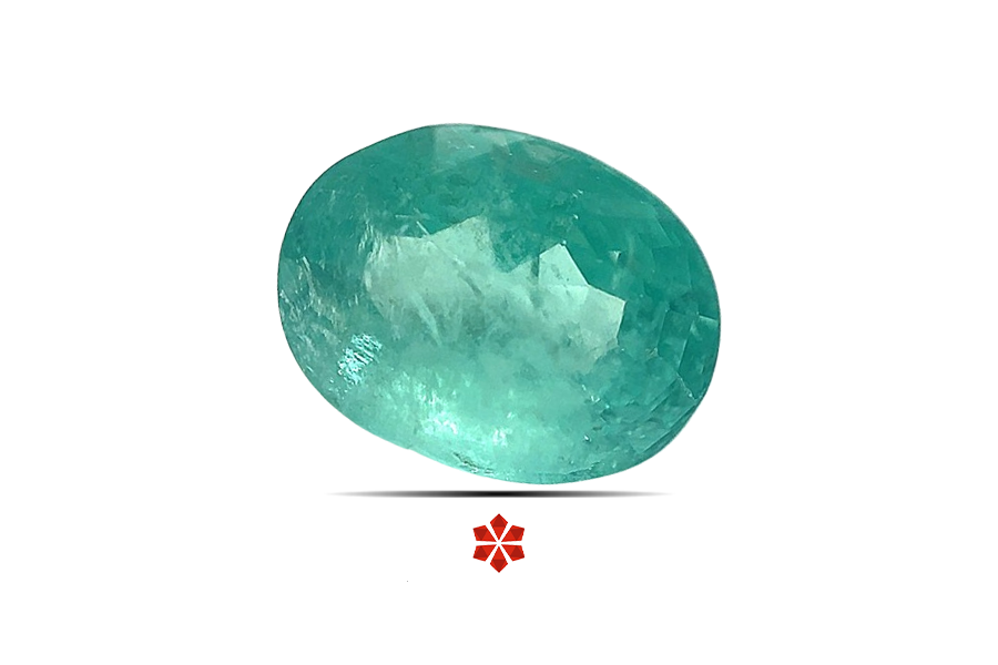 Emerald (Maragadham) 9x7 MM 2.5 carats